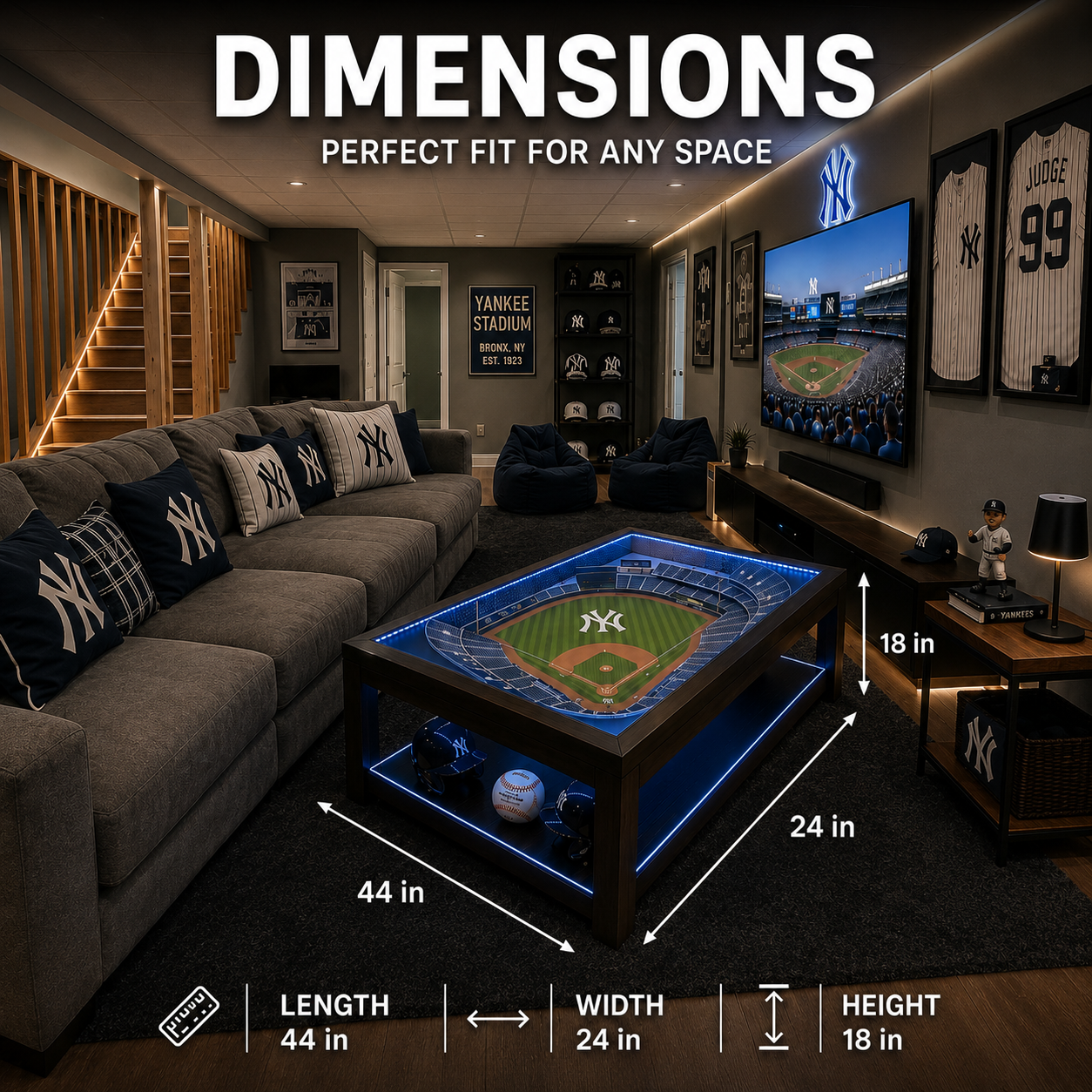 Stadium tables